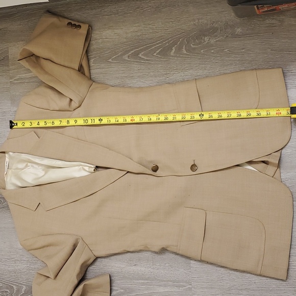 True vintage Bill Blass mens tan blazer - Picture 12 of 13